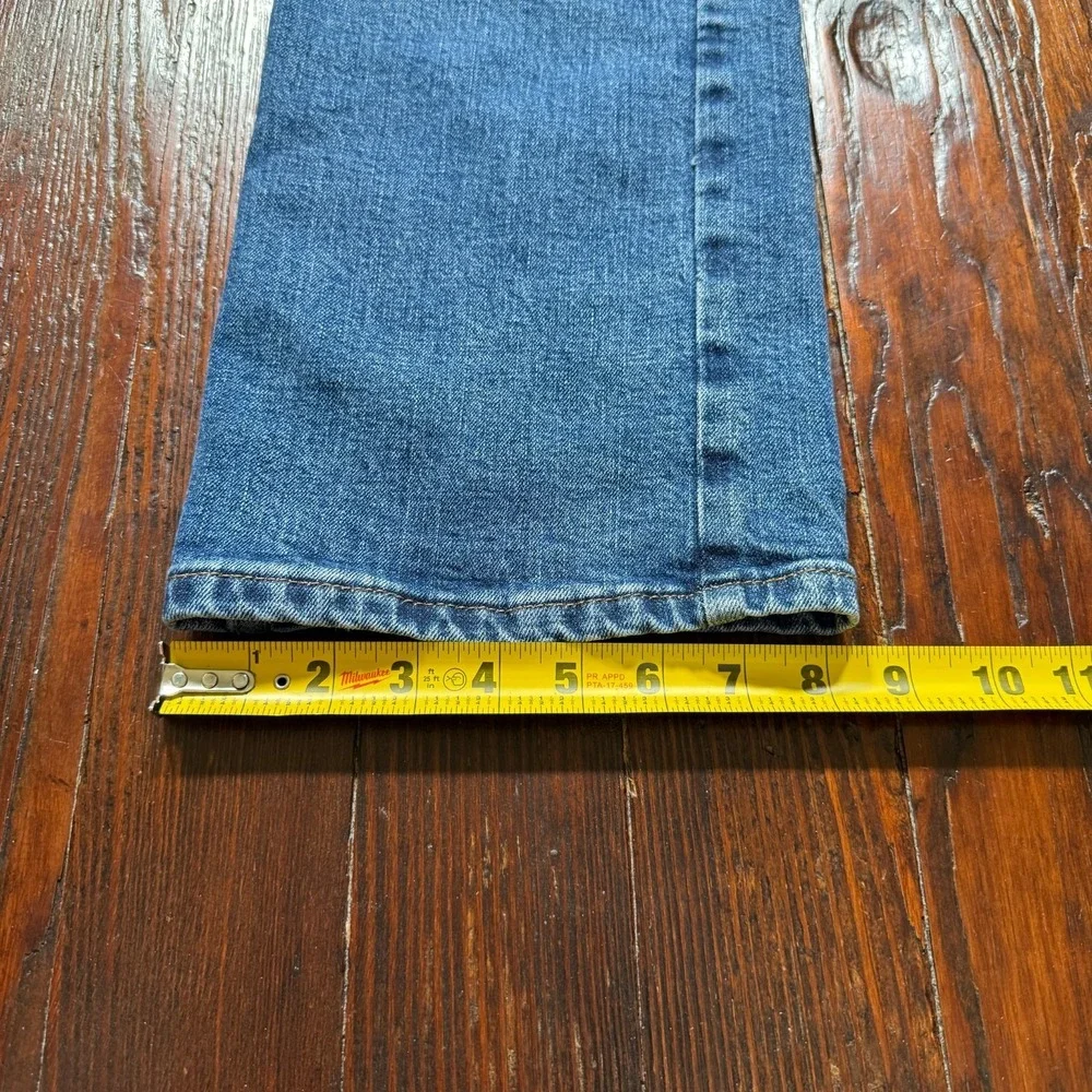 Wrangler 20X Jeans Mens‎ 32x30 Blue Dark Wash Style 42 Vintage Boot Embroidered
